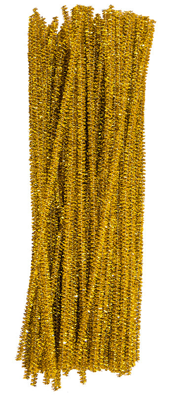 Piippurassit kultainen 30 cm Ø 6 mm 100 kpl.