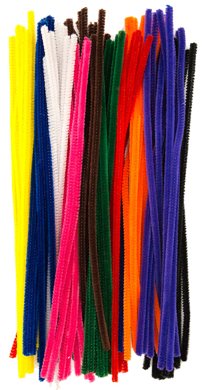 Piippurassit eri värejä 30 cm Ø 6 mm 100 kpl