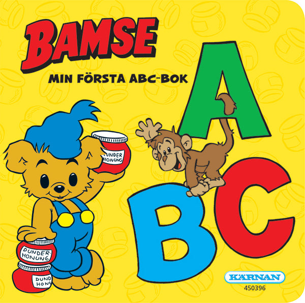Katselukirja Bamse - ensimmäinen ABC-kirjani