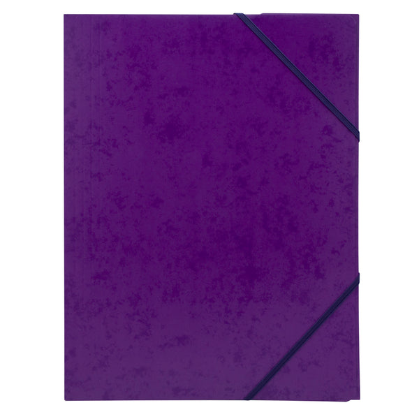 Kolmiläppäinen kulmalukkokansio A4 violetti