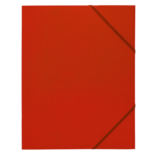 Kolmiläppäinen kulmalukkokansio A4 punainen