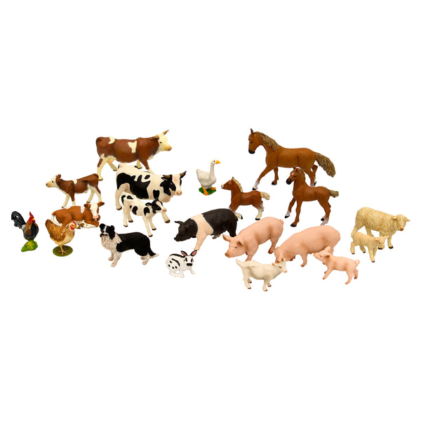 Maatilan eläimet 20 eläintä