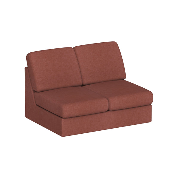 Modulaarinen sohva Move 2-paikkainen L.110 cm, kangas vouge