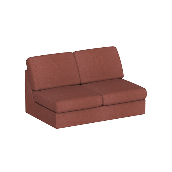 Modulaarinen sohva Move 2-paikkainen L.130 cm, kangas vouge
