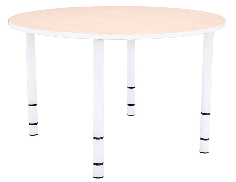 Pöytä Bambino Ø 120 cm, vaahteralaminaatti