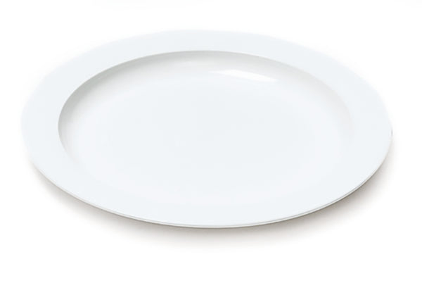 Lautanen valkoinen litteä Ø 25 cm 10 kpl