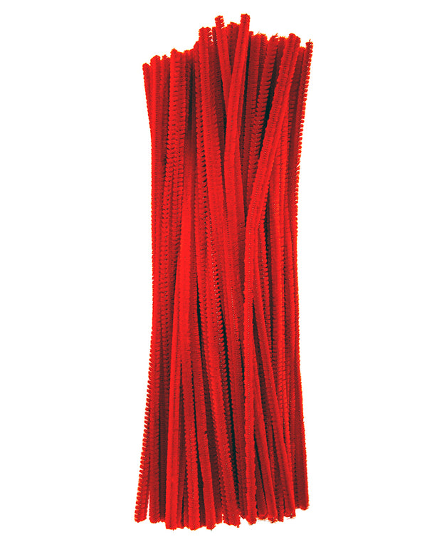 Piippurassit punainen 30 cm Ø 6 mm 100 kpl.
