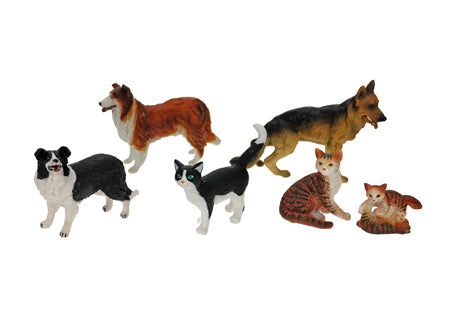 Koirat ja kissat 6 erilaista