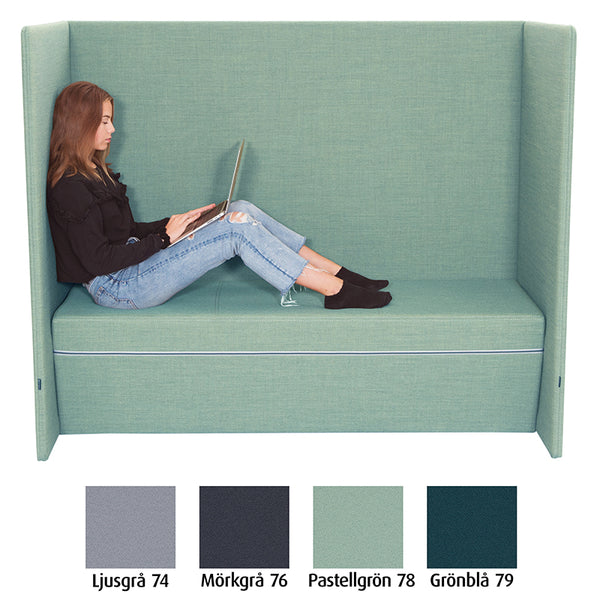 Sound Booth sohva, tummanharmaa