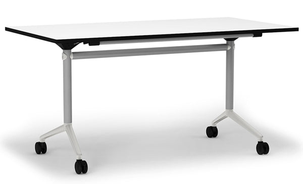 Pöytä Alufloop 140x70 cm, korkeus 74 cm.