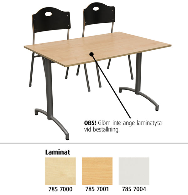 Pöytä Malte 140x70 cm