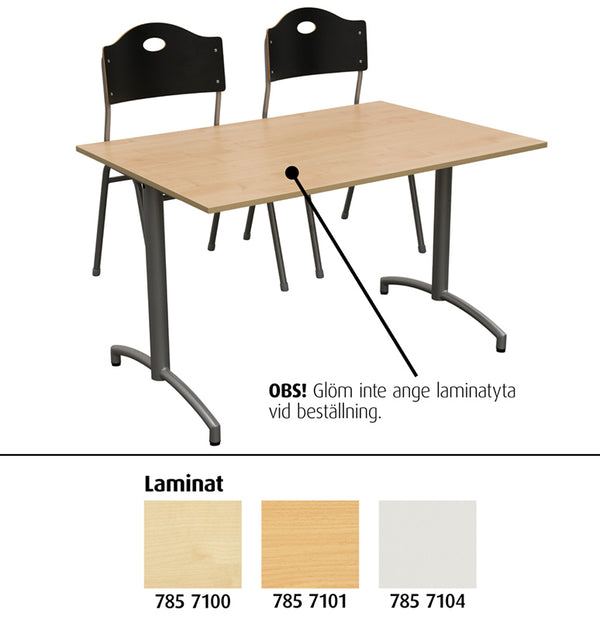 Pöytä Malte 160x70 cm