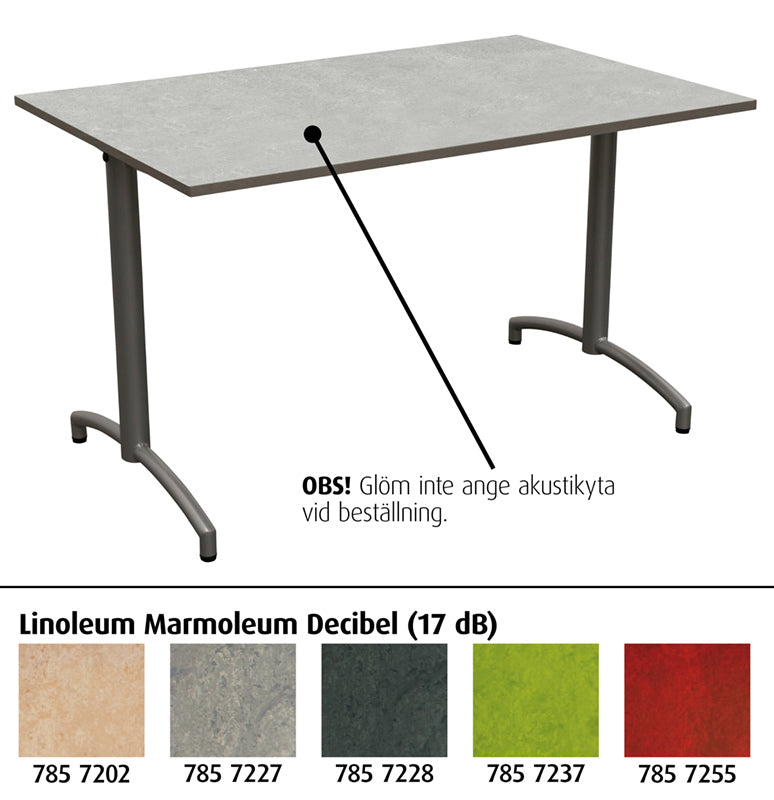 Pöytä Malte 180x70 cm