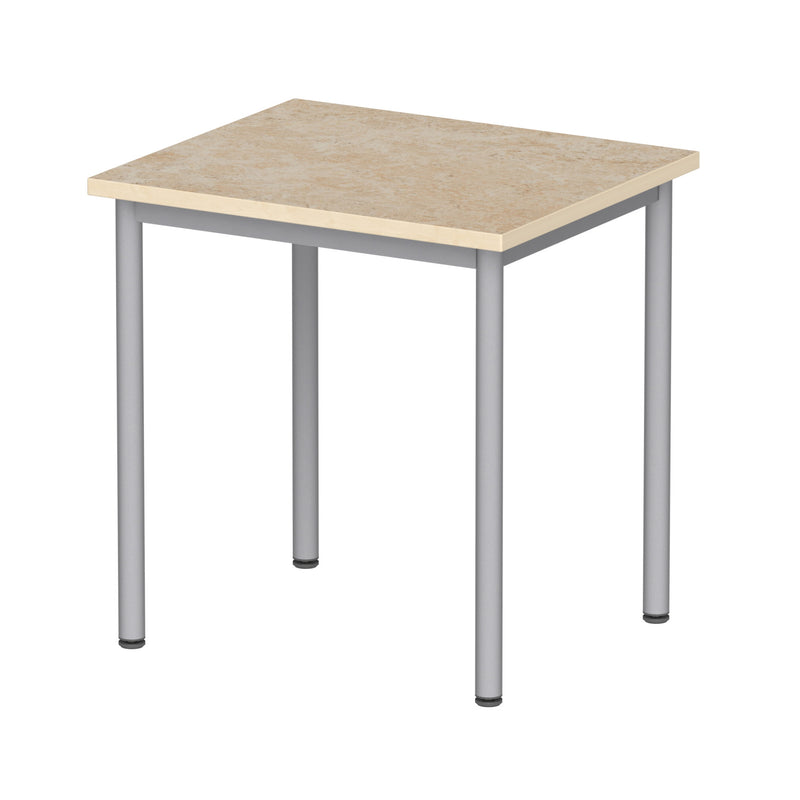 Oppilaspöytä Silent Decibel, 70x60 cm beige linoleumi H90