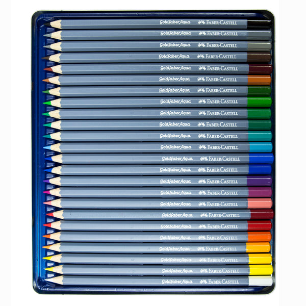 Akvarellikynät Faber-Castell 24 väriä