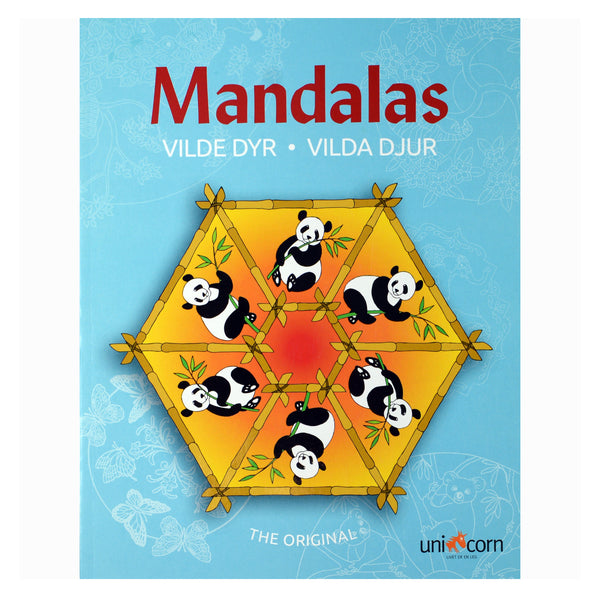 Mandalas Målarbok Vilda djur