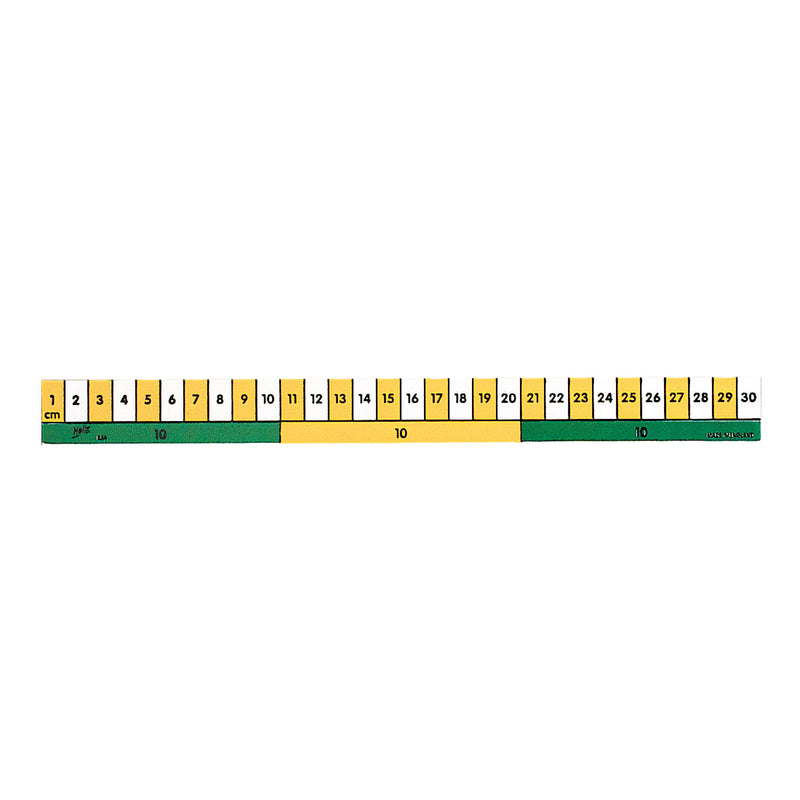 Lasten viivoitin cm-asteikko 30 cm