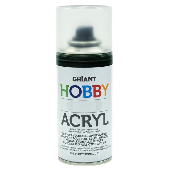 Akrylspray svart 150 ml