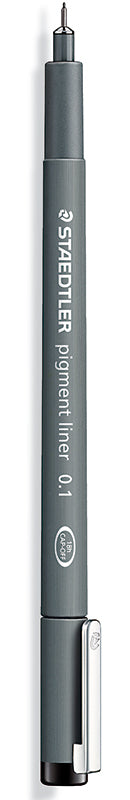 Pigment Liner svart 0,1 mm