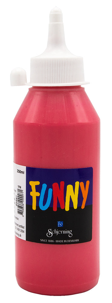 Fönstermålningsfärg Funny vit 250 ml