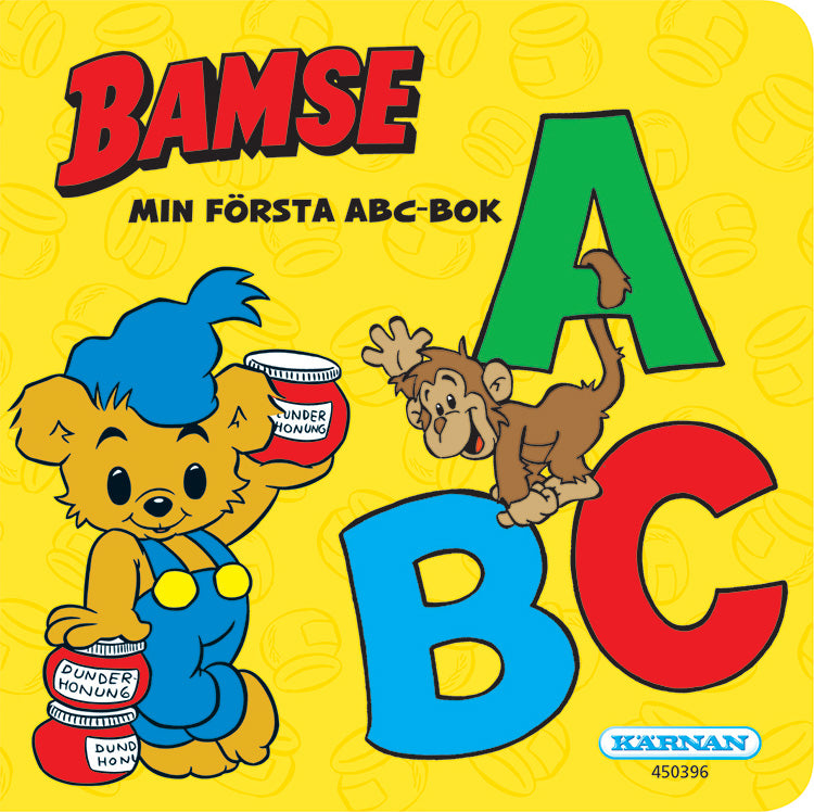 Pekbok Bamse - min första ABC bok