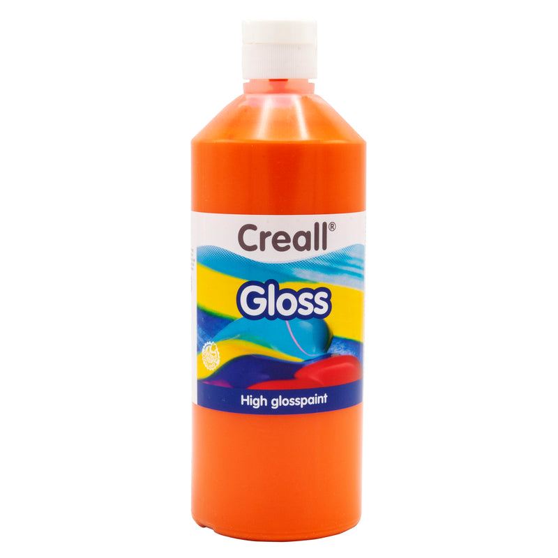 Hobbyfärg blank gul 500 ml