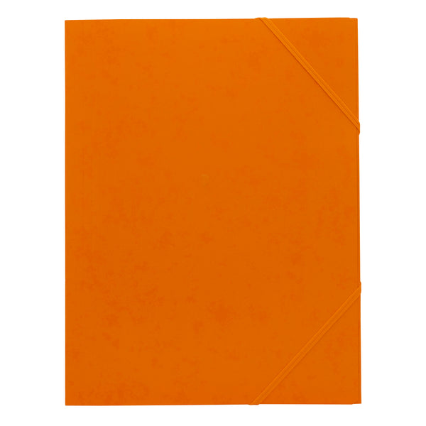 Snoddmapp A4 3-klaff orange