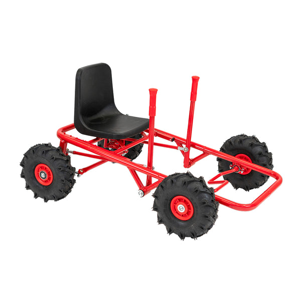 Go-cart med traktordäck