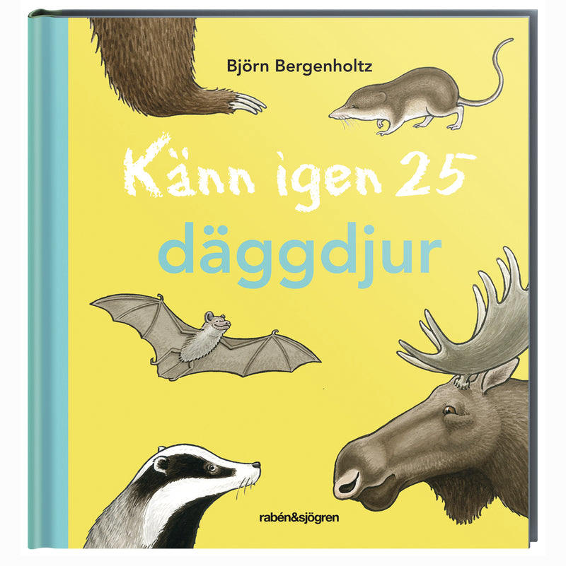 Bok Känn igen 25 däggdjur