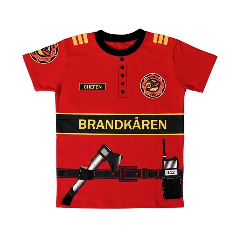 Brandmans t-shirt utklädning