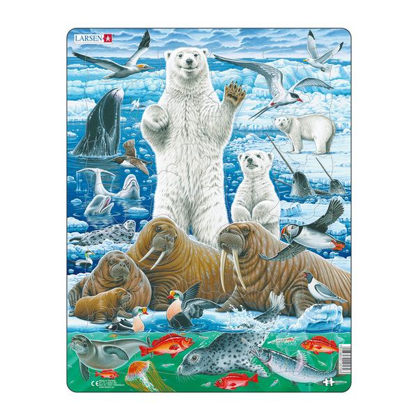 Rampussel Polardjur 46 bitar