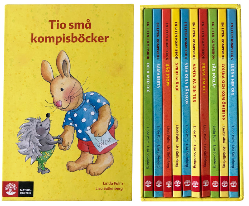 Kompisböcker 10 olika