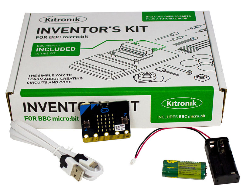 Micro:bit med Inventor's Kit och tillbehör