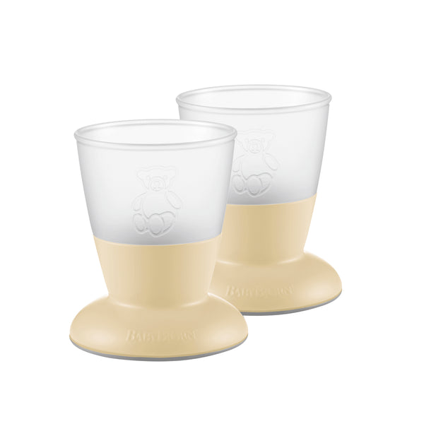 Barnglas Babybjörn gula 2-pack