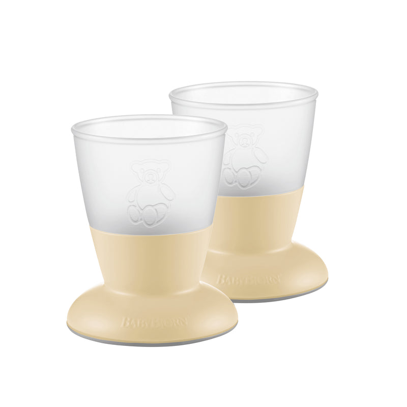 Barnglas Babybjörn gula 2-pack