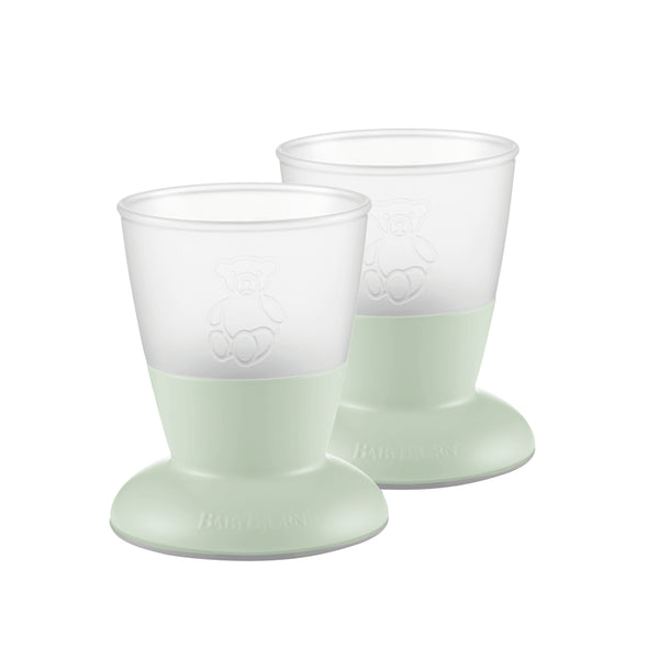 Barnglas Babybjörn gröna 2-pack