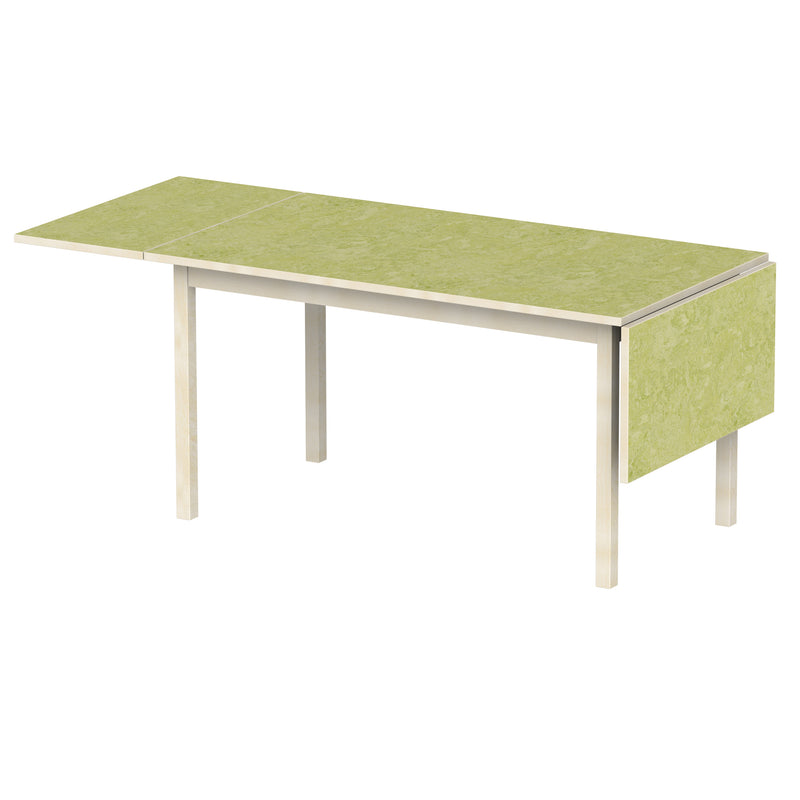 Klaff Bord Anna Tyst,80x40cm, beige linoleum