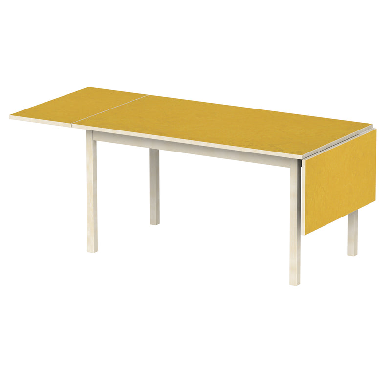 Klaff Bord Anna Tyst,80x40cm, beige linoleum