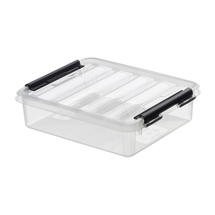 Plastbox 1, 21x17x6cm, 1 liter, transp