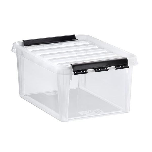 Plastbox 10, 34x25x16cm, 8 liter, transp