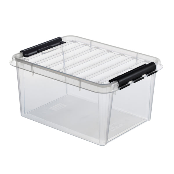 Plastbox 15, 40x30x19cm, 14 liter, transp