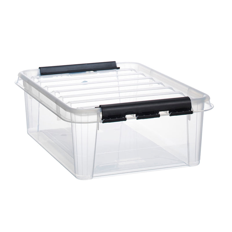 Plastbox 24, L50x B39x H18cm, 21 liter, transp