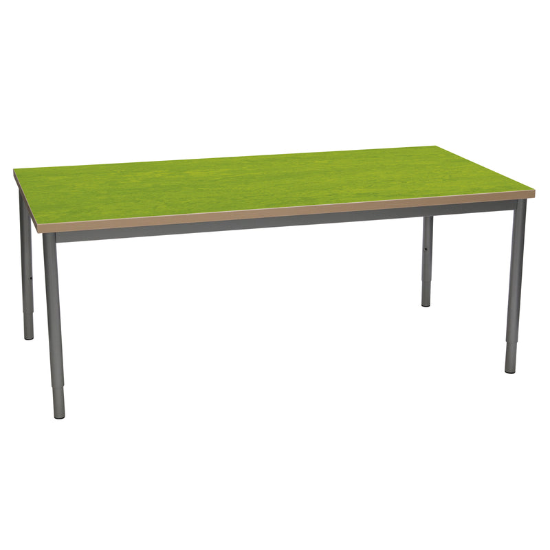 Bord Britta 160x80 cm, beige Marmoleum