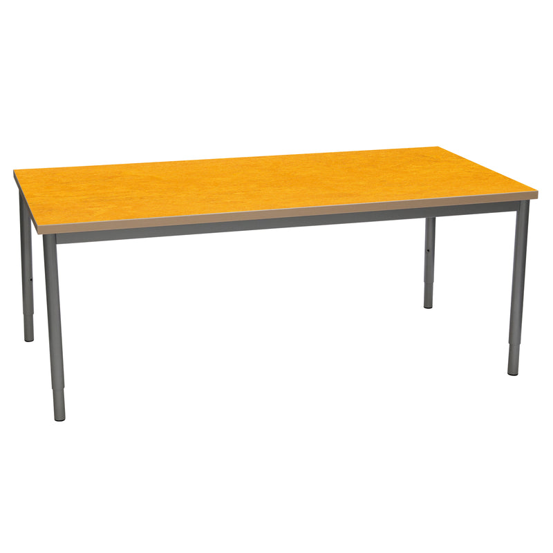 Bord Britta 160x80 cm, beige Marmoleum