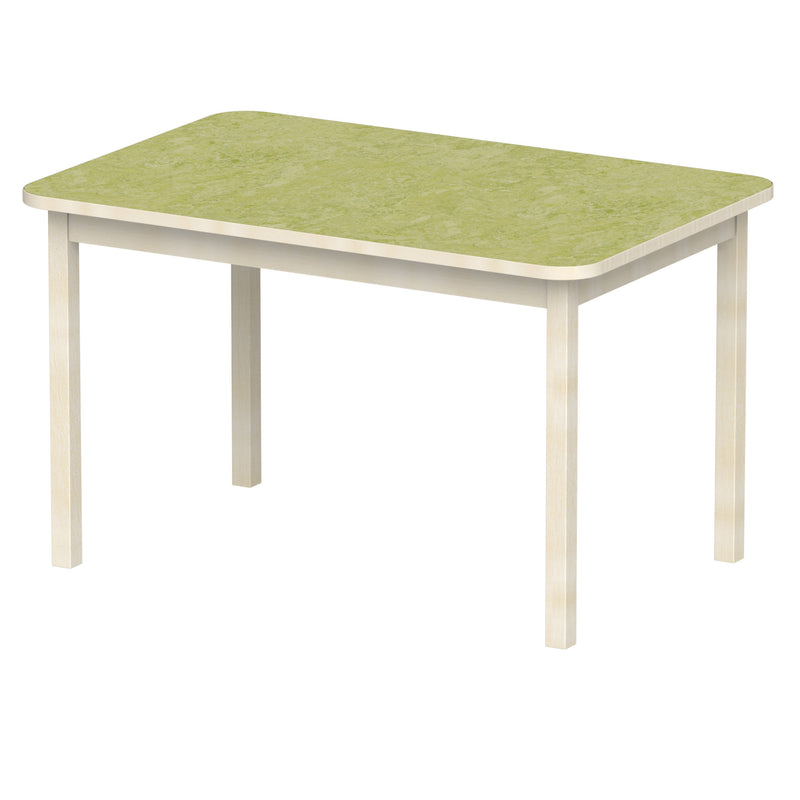 Bord Anna RH 120x80 cm, beige Marmoleum