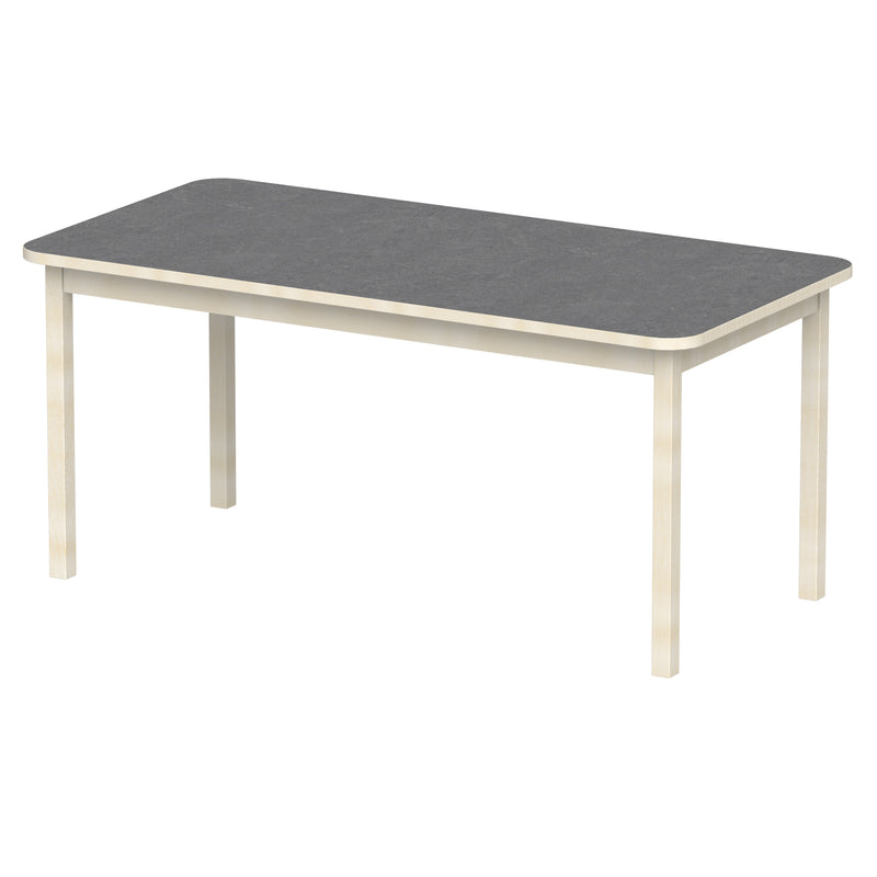 Bord Anna RH 160x80 cm, beige Marmoleum