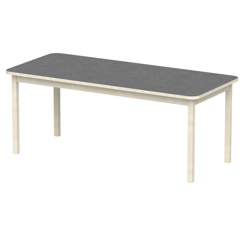 Bord Anna RH 180x80 cm, beige Marmoleum