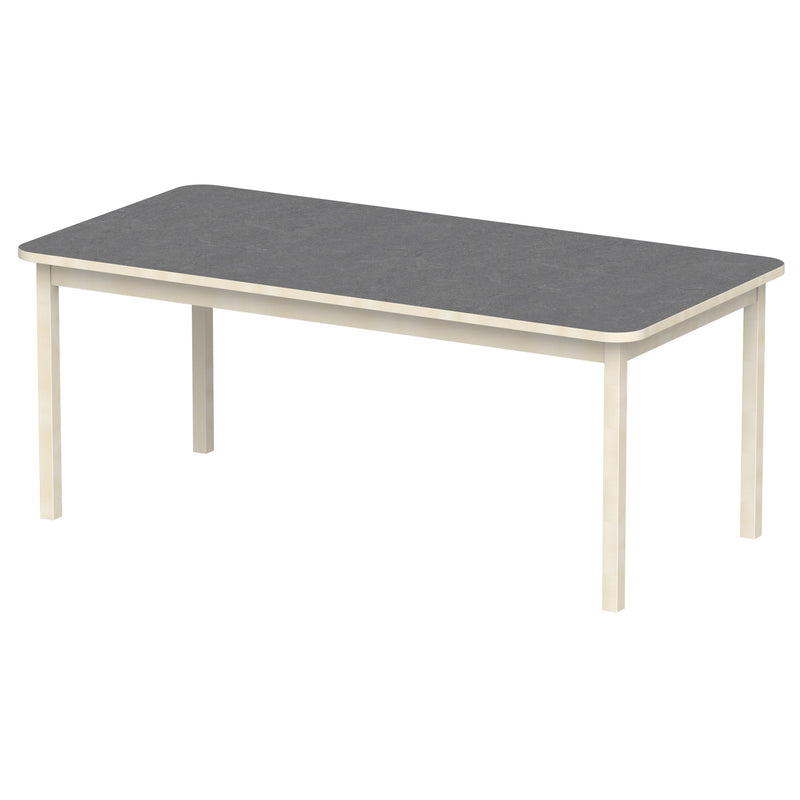 Bord Anna RH 180x90 cm, beige Marmoleum