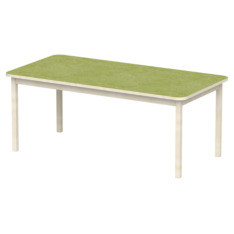 Bord Anna RH 180x90 cm, beige Marmoleum