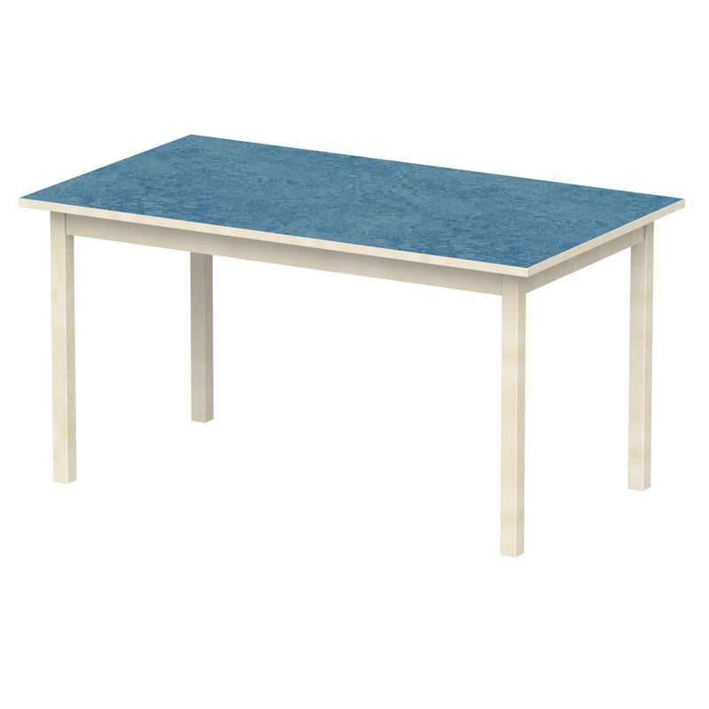 Bord Anna 140x80 cm, beige Marmoleum